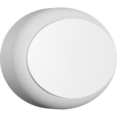 Ekena Millwork Standard Dalton Rosette With Rounded Edge, 3"W x 2"H x 1/2"P ROSP030X020X050DAL05